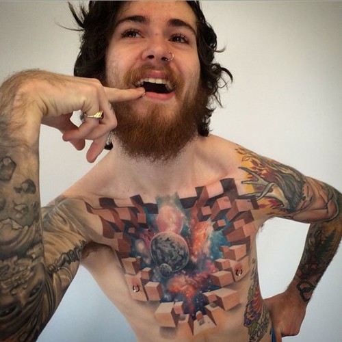 神级3d逼真纹身