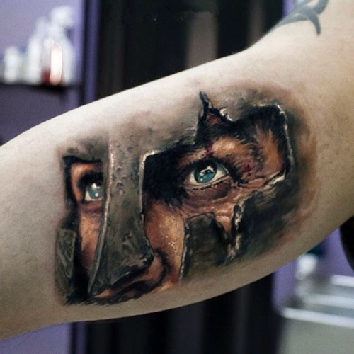 神级3d逼真纹身