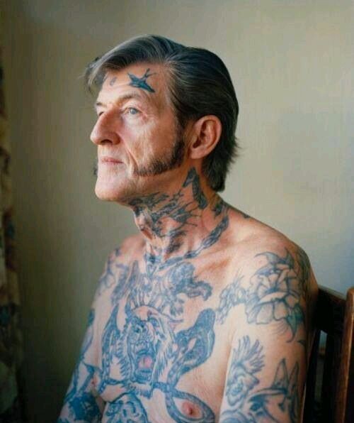 纹身 从来没有年龄界限