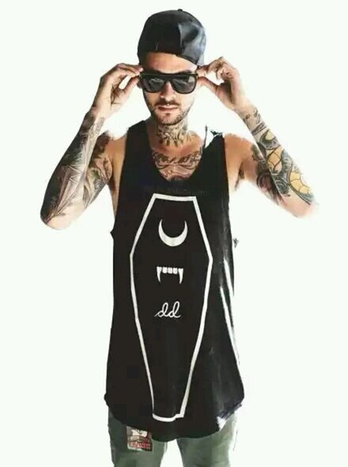 欧美时尚界的纹身帅哥