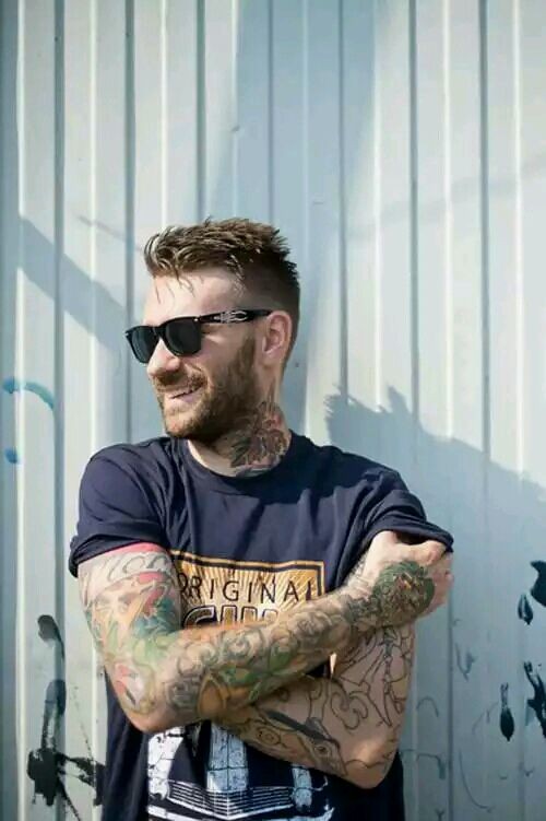 看潮男们都是如何纹身