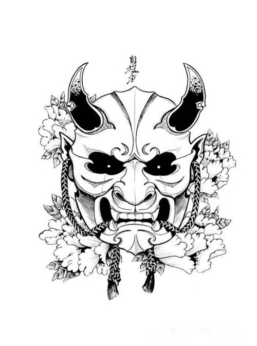 经典般若 佛神纹身手稿