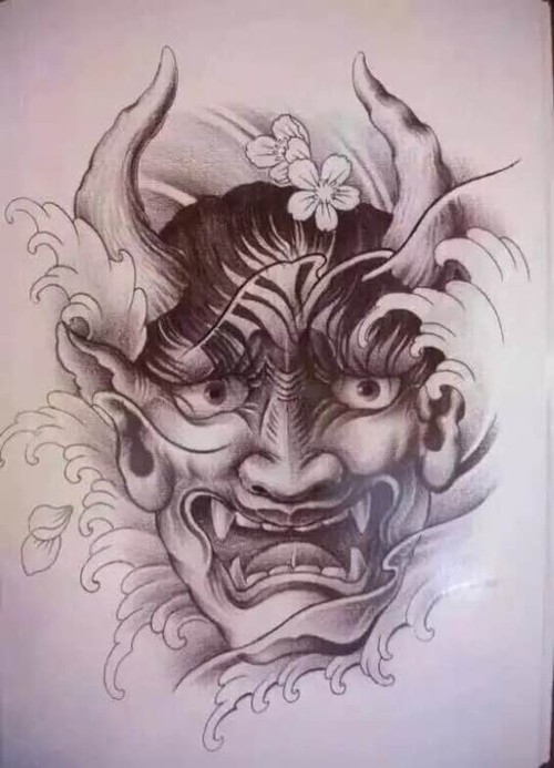 经典般若 佛神纹身手稿