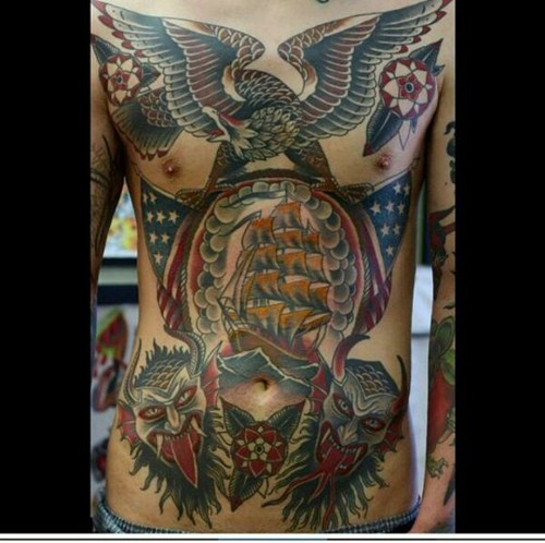 取自americanatattoo纹身师作品欣赏