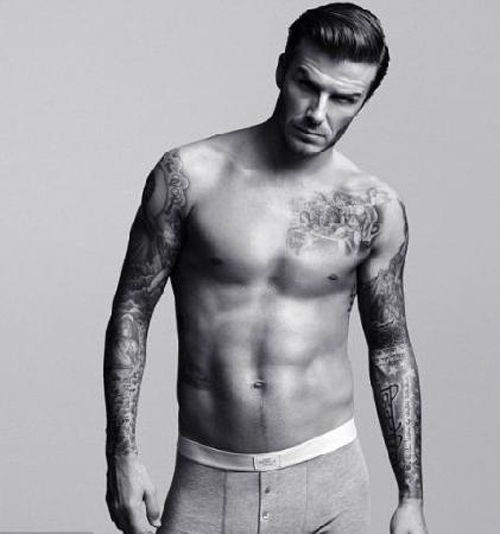 球王贝克汉姆纹身欣赏