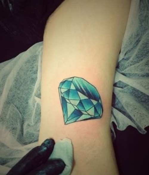 钻石 几何图案纹身