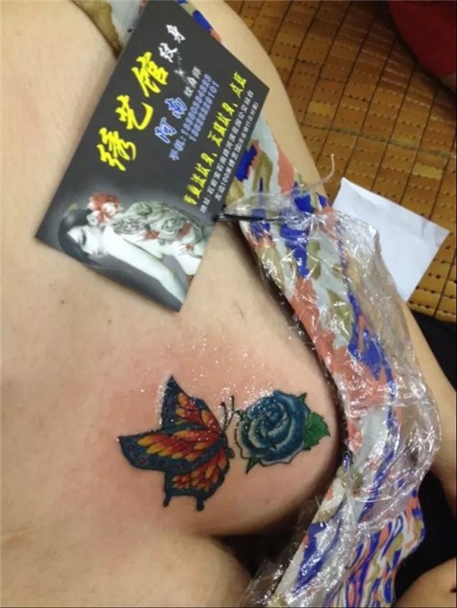 手臂纹身  腿部纹身  胸部纹身  绣艺馆纹身