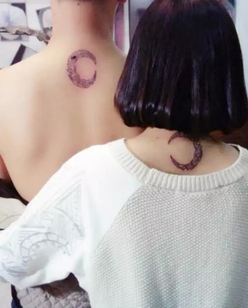 遇见你  是我最美丽的意外  情侣纹身