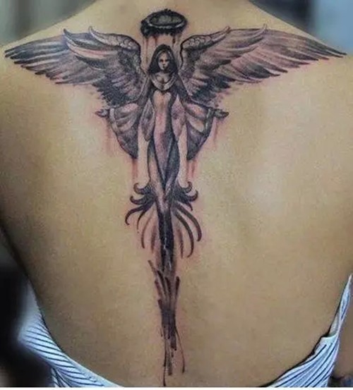 纯洁的天使纹身