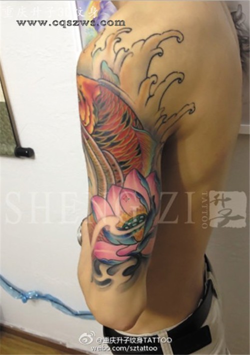手臂遮盖失败纹身，重庆纹身，升子纹身，图片