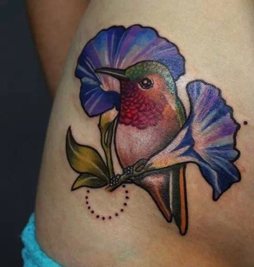 清新古典飞鸟纹身素材集