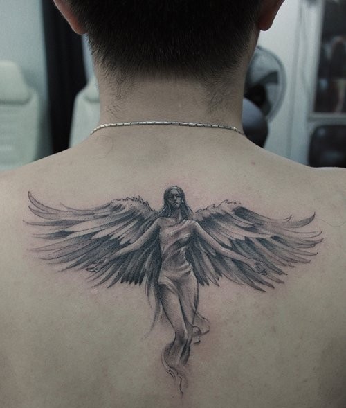 纯洁的神之使者  天使纹身