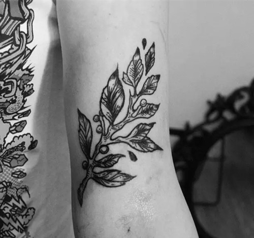 个性创意灰色纹身