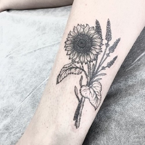 个性创意灰色纹身