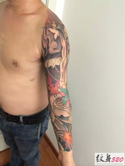潮男最爱的大花臂