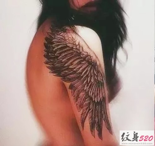 十大爆款纹身之翅膀纹身