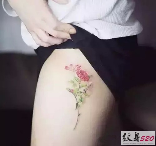 让你怦然心动的小清新纹身