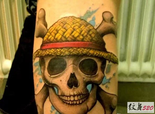 动漫海贼王纹身大合集