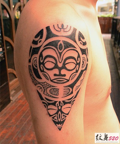 传统经典玛雅图腾纹身