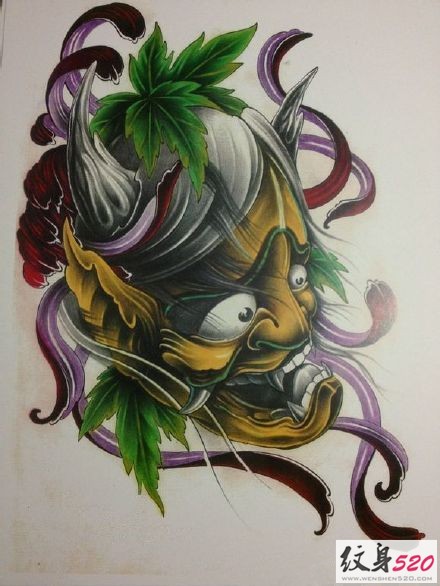 与众不同的般若纹身素材