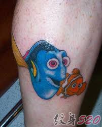 海底总动员小动物纹身
