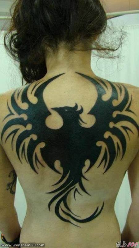 42款漂亮且很有吸引力的凤凰纹身