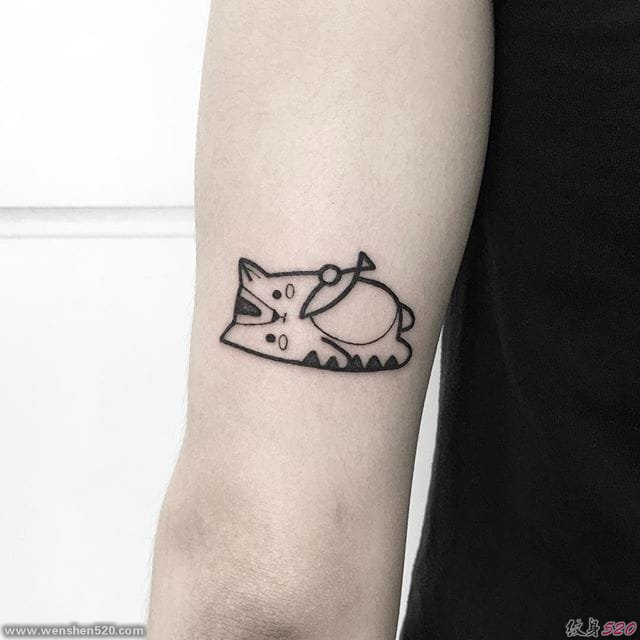 女生们一定会喜欢的20款可爱的小动物纹身