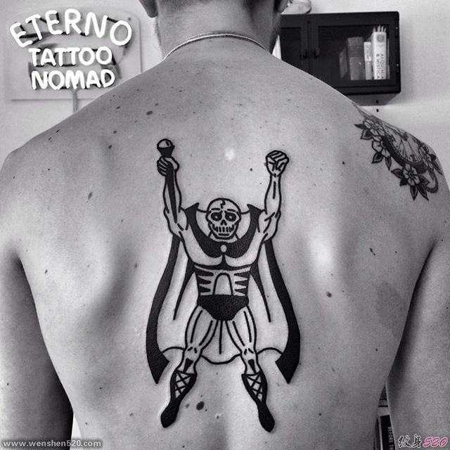 18款纯黑色纹身图案