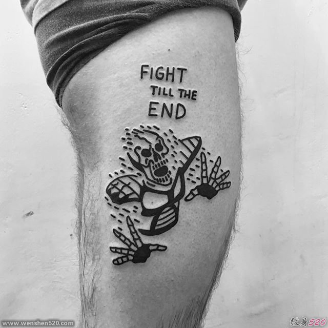 18款纯黑色纹身图案