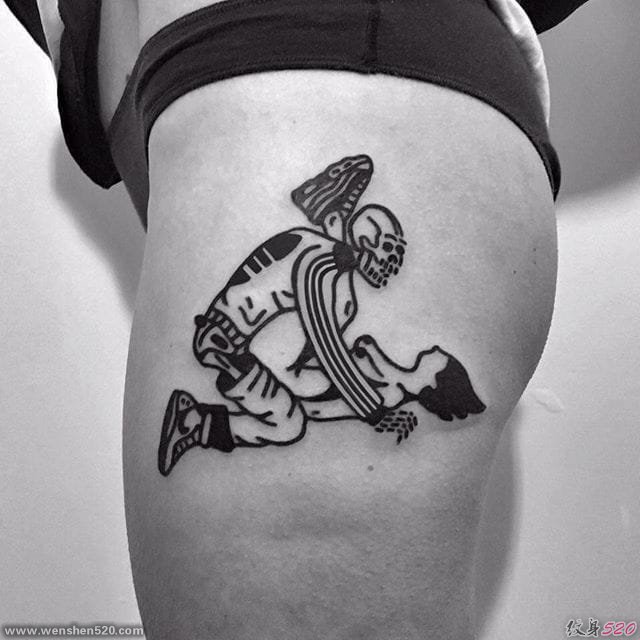 18款纯黑色纹身图案