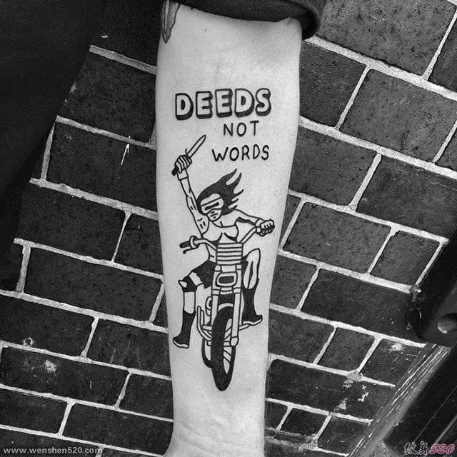 18款纯黑色纹身图案