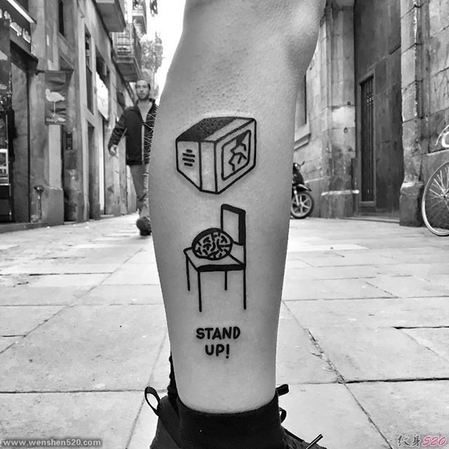 18款纯黑色纹身图案