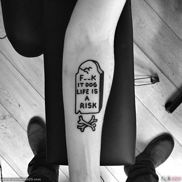 18款纯黑色纹身图案