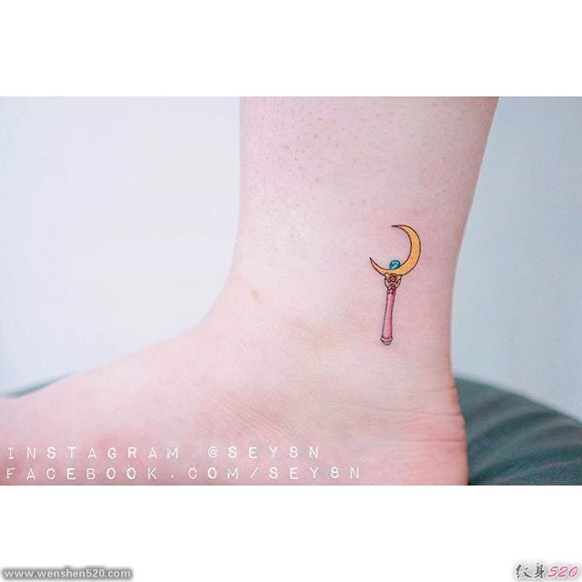 彩色小清新图片纹身作品