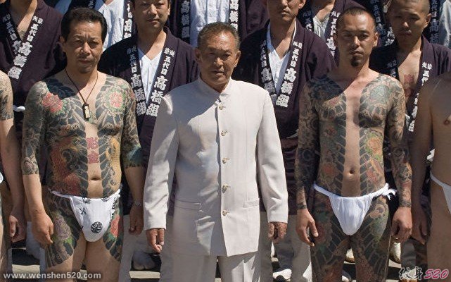 日本山口组纹身刺青图片欣赏