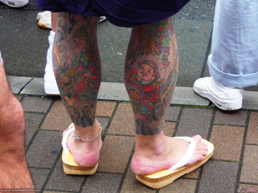 日本山口组纹身刺青图片欣赏