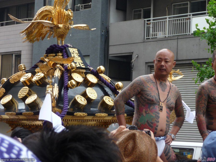 日本山口组纹身刺青图片欣赏
