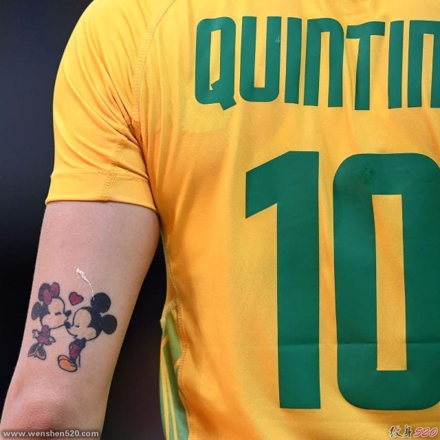 2016里约奥运会上的运动员纹身图案