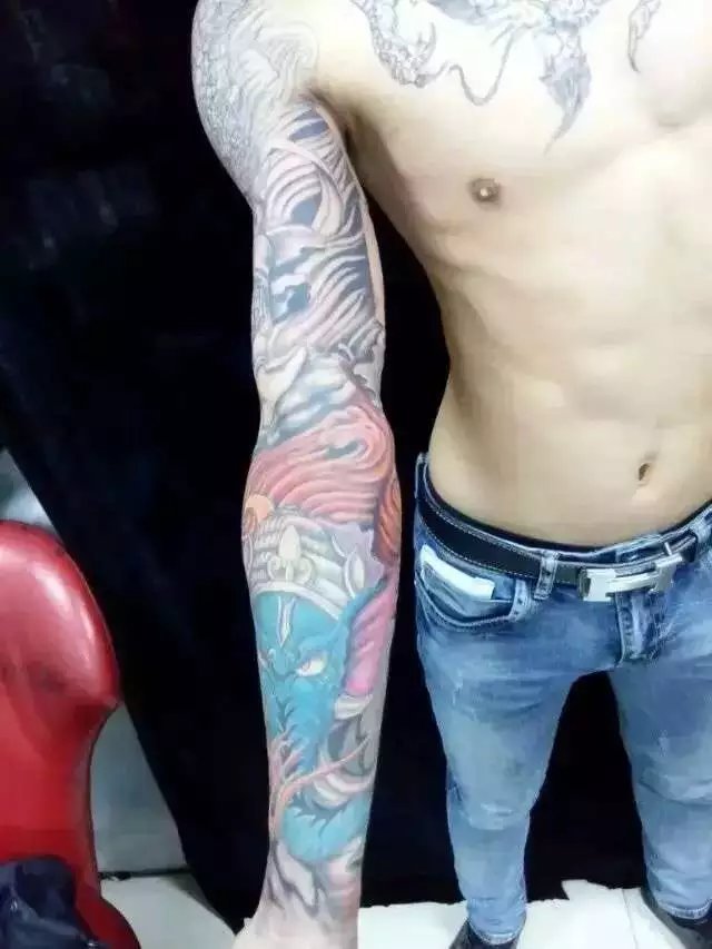 安徽合肥火鳯堂纹身图案作品