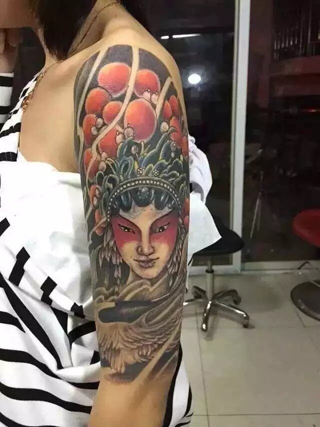 安徽合肥火鳯堂纹身图案作品