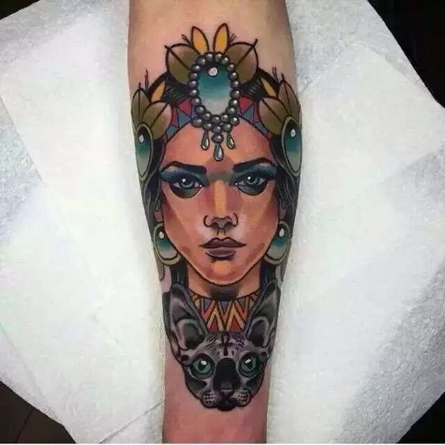 安徽合肥火鳯堂纹身图案作品