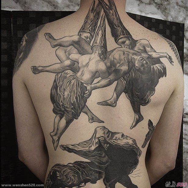 10款个性创意的纹身图案来自法恩
