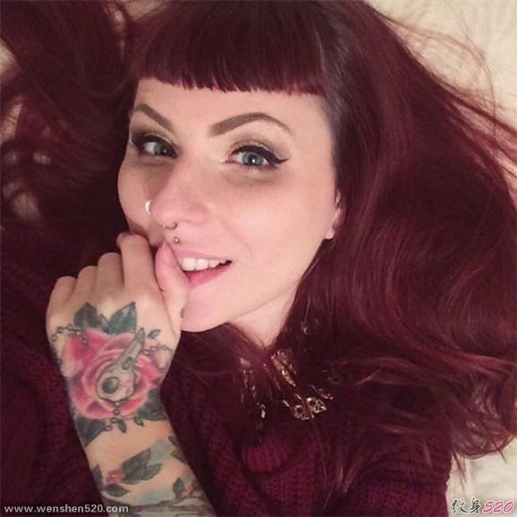 多款生动的新传统纹身图案来自阿什利卢卡