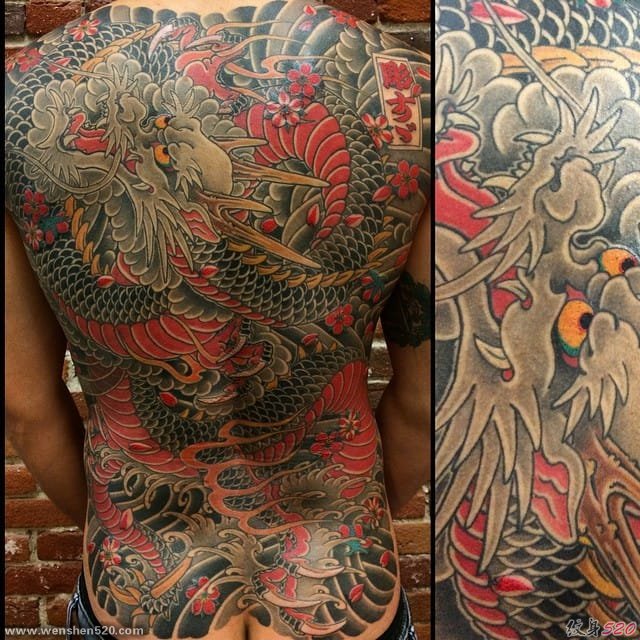 多款充满活力的日本纹身图案