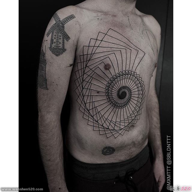 令人赞叹的精彩的纹身图案艺术来自马克西姆