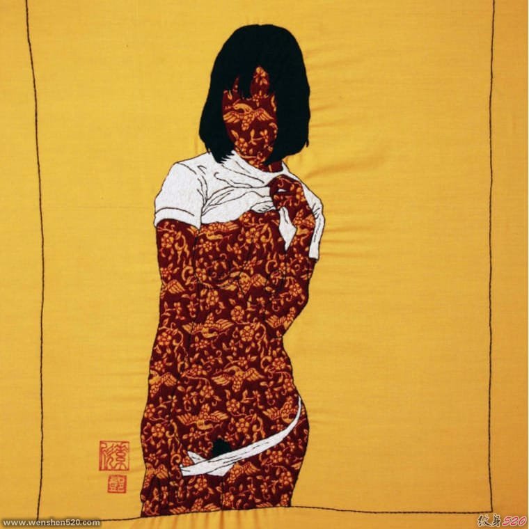 来自杰西卡的另类纹身美女刺绣图片欣赏
