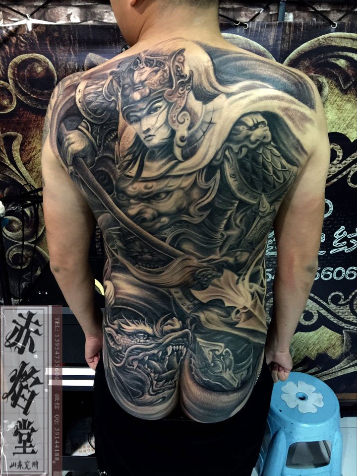 兖州赤焰堂2016最新满身纹身