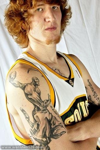 NBA篮球运动员们的帅气纹身图案