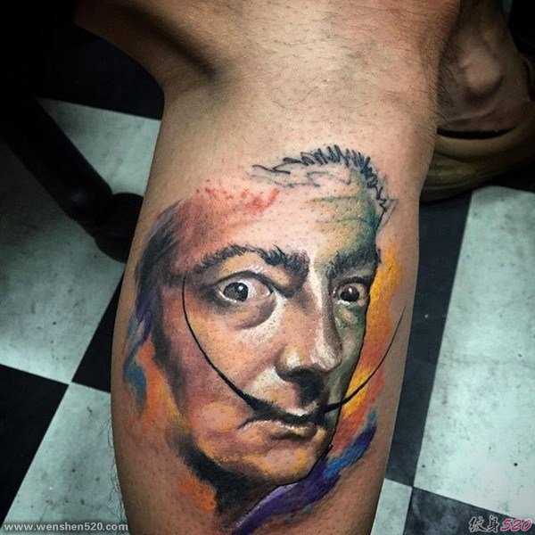 多款惊人的漂亮的水彩纹身图案