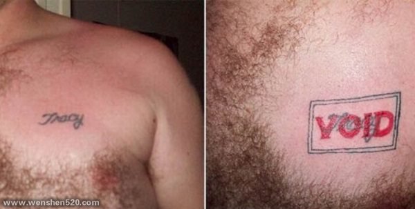 分手之后的情侣纹身图案怎么覆盖